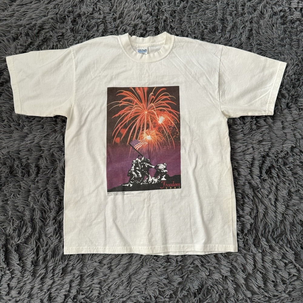 Vintage USA 91 Freedom Memorial Shirt Size Large